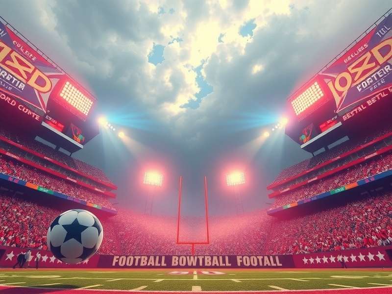 Screenshot of College Football Retro Bowl Game showing a pixel-art football field