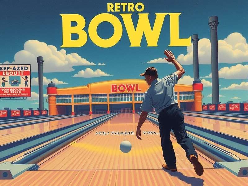 Official Retro Bowl gameplay screenshot showing detailed 8-bit graphics