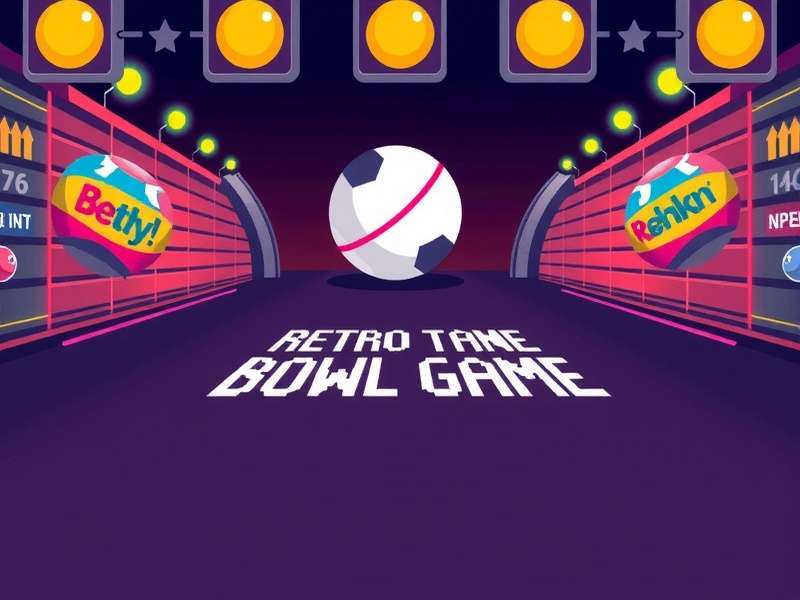Retro Bowl gameplay screenshot showing football action