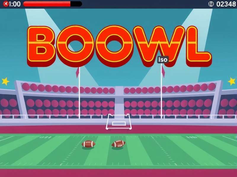 Retro Bowl gameplay on a Chromebook screen
