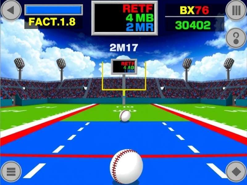 Screenshot of Retro Bowl game app showing pixel art football gameplay