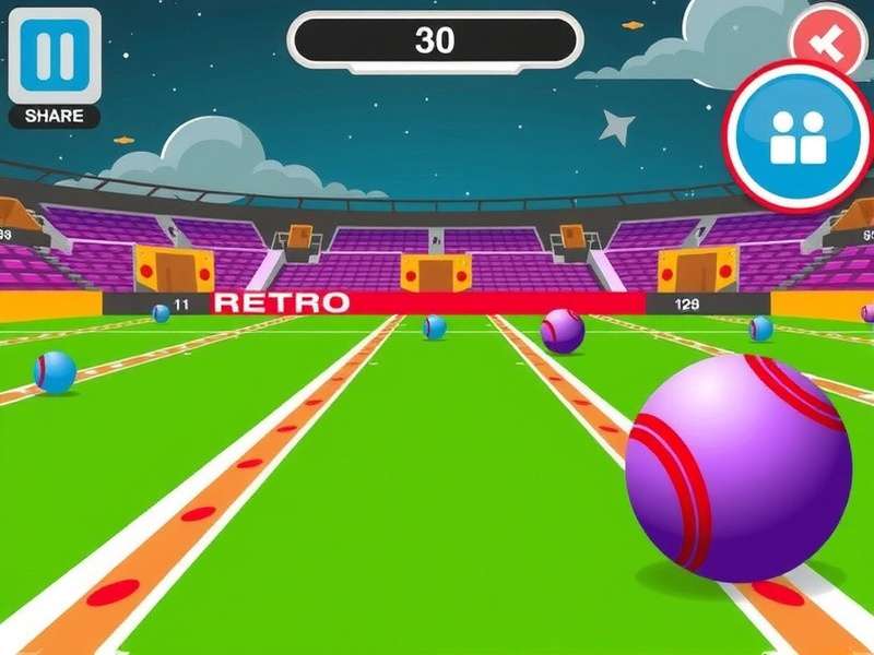 Retro Bowl gameplay screenshot showing offensive play selection