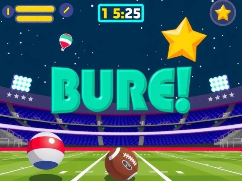 Retro Bowl gameplay screenshot showing 8-bit football action