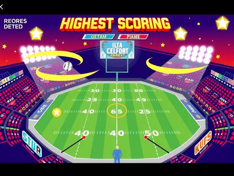 Screenshot of a high-scoring Retro Bowl game showing 84-77 on the scoreboard