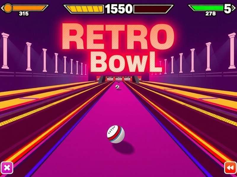 Retro Bowl gameplay screenshot showing offensive play calling