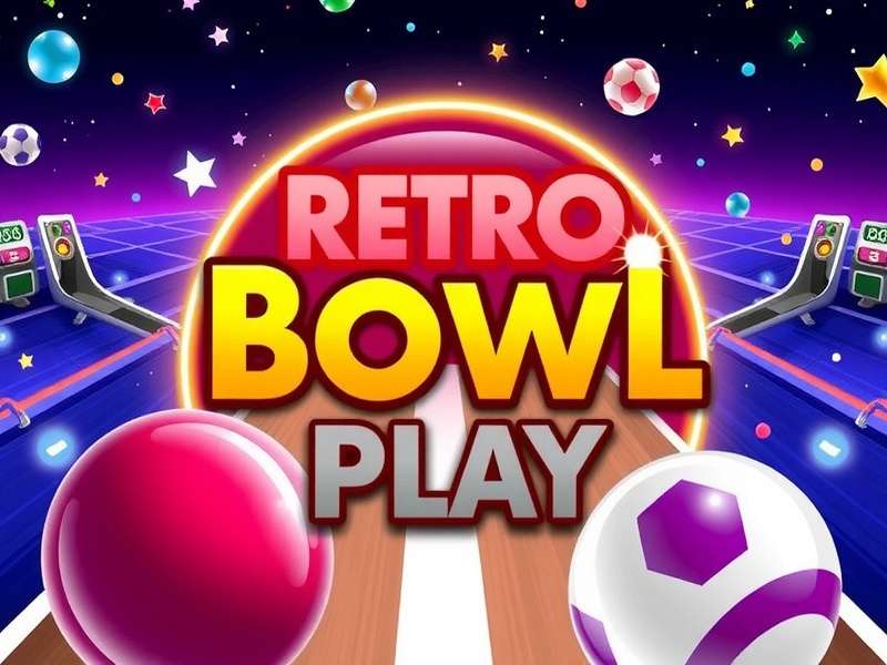 Retro Bowl gameplay screenshot showing a quarterback throwing a pass