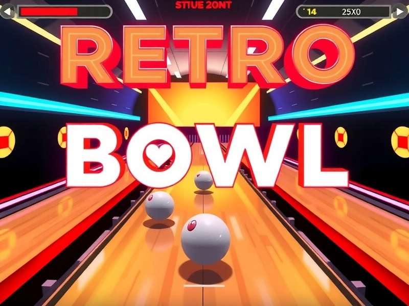 Retro Bowl Gameplay Screenshot on YouTube