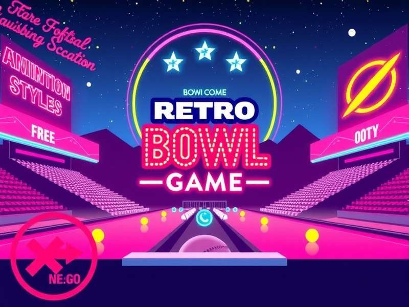 Retro Bowl Game screenshot showing pixel art football gameplay