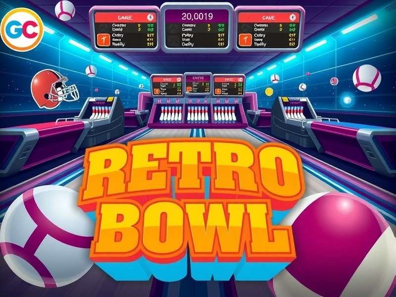Retro Bowl unblocked game strategy session on a Chromebook screen