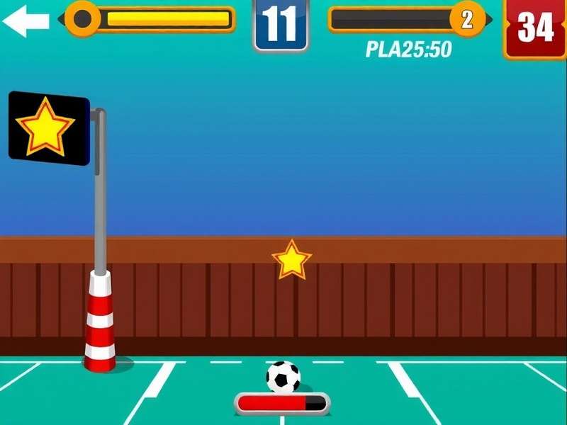 Unblocked Retro Bowl Game gameplay screenshot showing a football match in pixel-art style