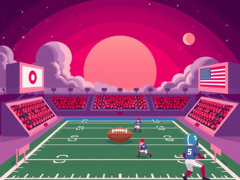 College Retro Bowl Unblocked gameplay screenshot showing a varsity football matchup with retro pixel art style