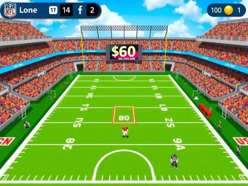 Retro Bowl playbook diagram showing mesh route concept with crossing receivers